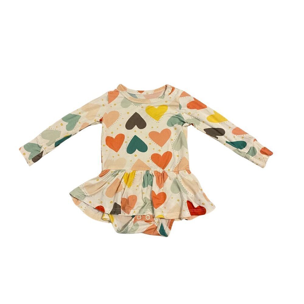 Gigi and Max Heart Bamboo Tutu - Size 9 months - Excellent!